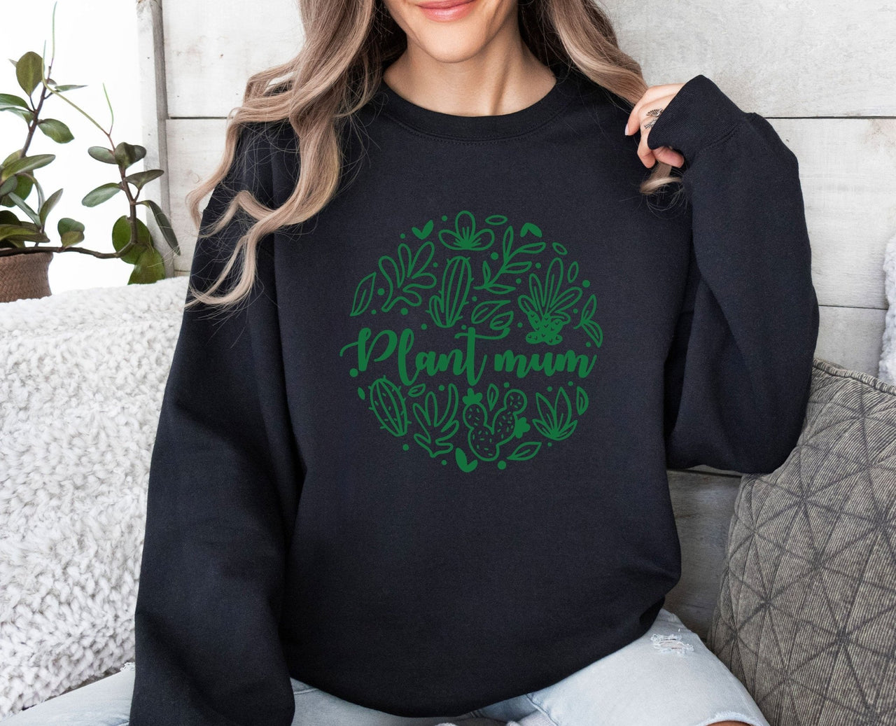 Plant Mum Sweatshirt - lismoreboutique - Sweatshirt - crazy_plant_lady