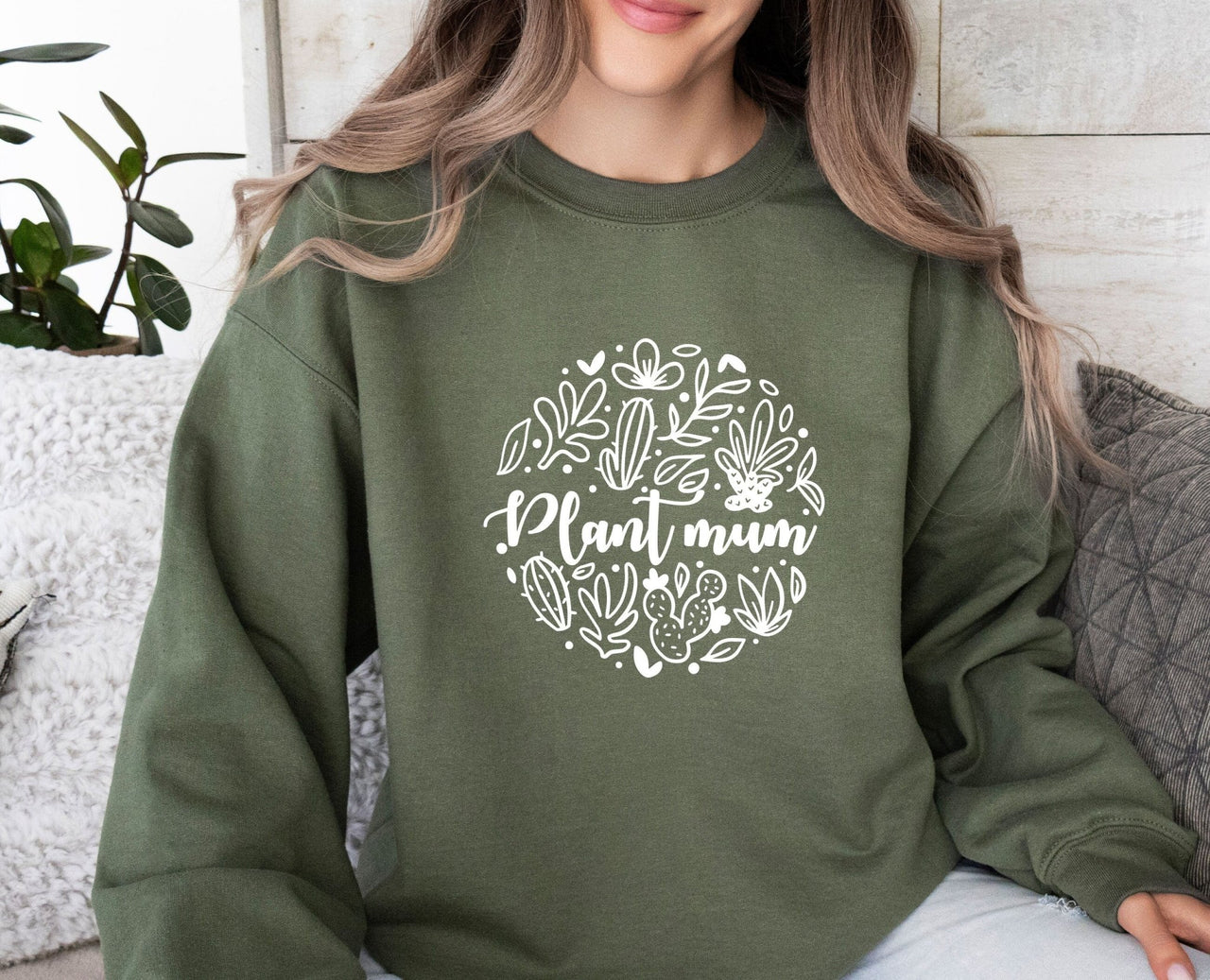 Plant Mum Sweatshirt - lismoreboutique - Sweatshirt - crazy_plant_lady