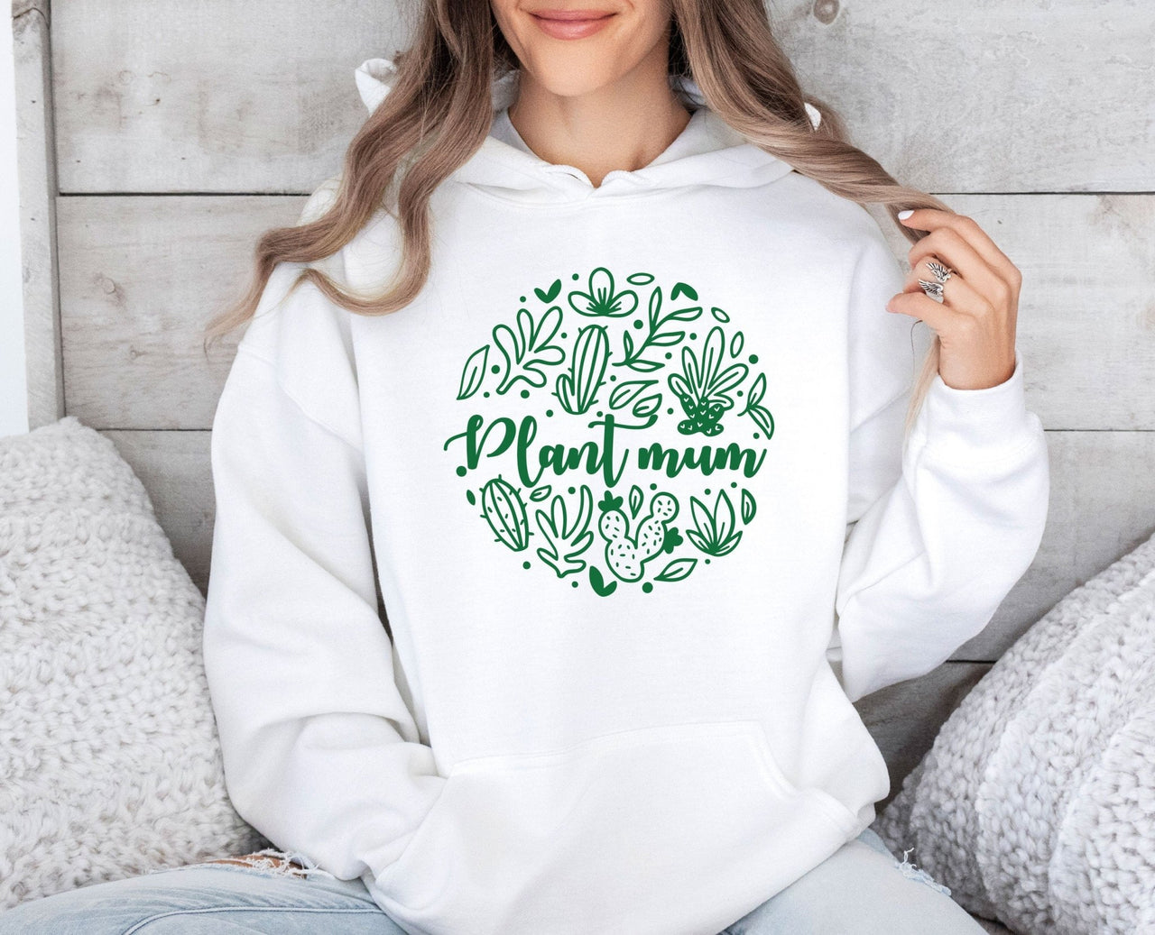 Plant Mum Hoodie - lismoreboutique - Hoodie - crazy_plant_lady