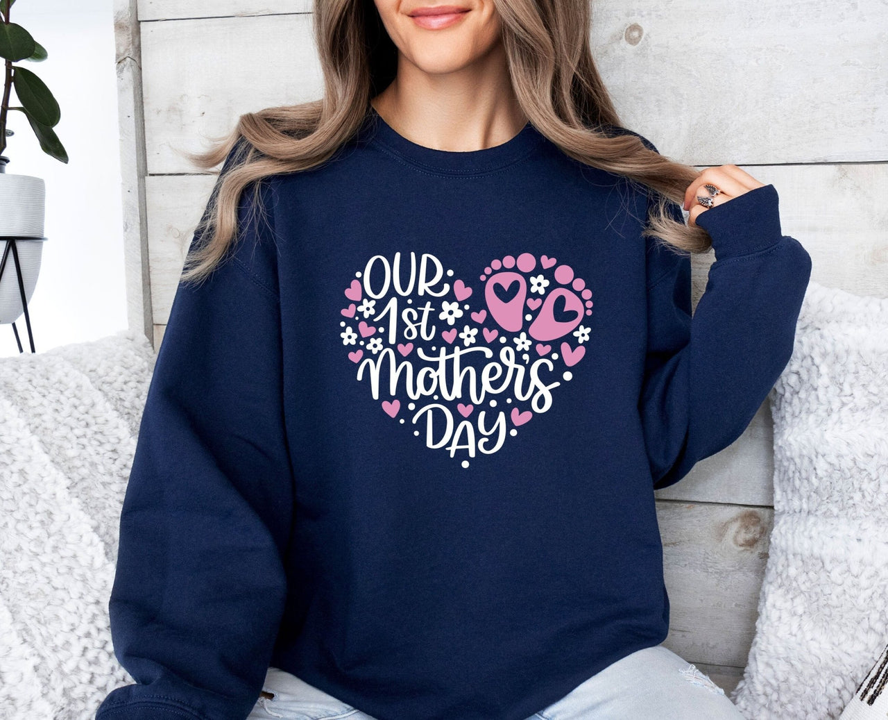 New Mum Sweatshirt - lismoreboutique - Sweatshirt - cute_mother_jumper