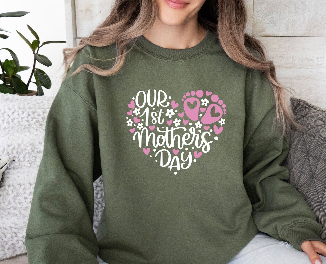 New Mum Sweatshirt - lismoreboutique - Sweatshirt - cute_mother_jumper