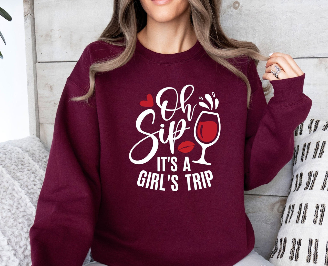 Girls Trip Sweatshirt - lismoreboutique - Sweatshirt - Best_Friends_Trip