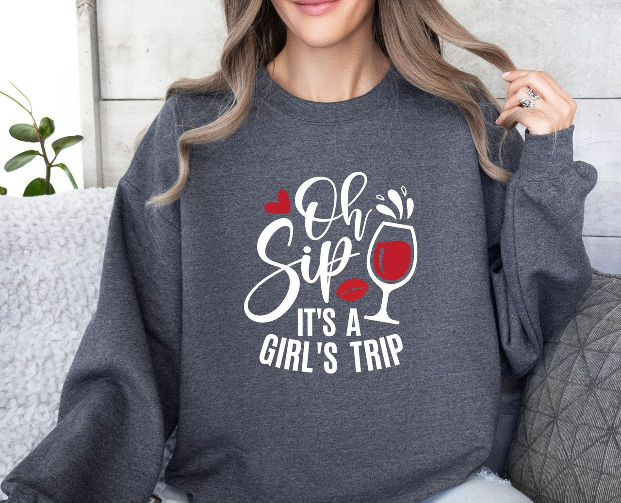 Girls Trip Sweatshirt - lismoreboutique - Sweatshirt - Best_Friends_Trip