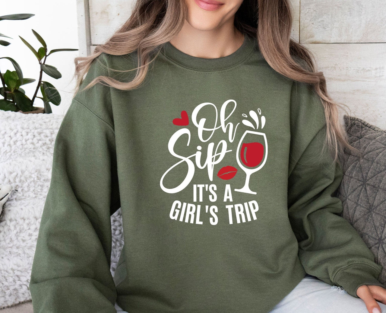 Girls Trip Sweatshirt - lismoreboutique - Sweatshirt - Best_Friends_Trip