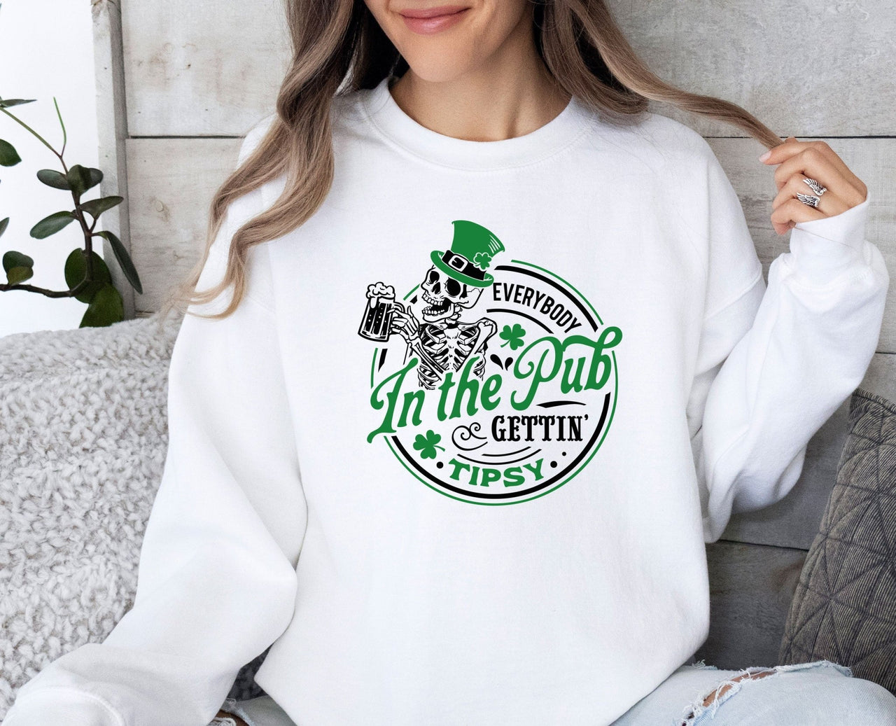 Drinking Sweatshirt - lismoreboutique - Sweatshirt - Drinking_Sweatshirt