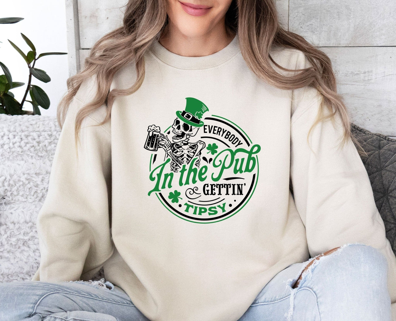 Drinking Sweatshirt - lismoreboutique - Sweatshirt - Drinking_Sweatshirt