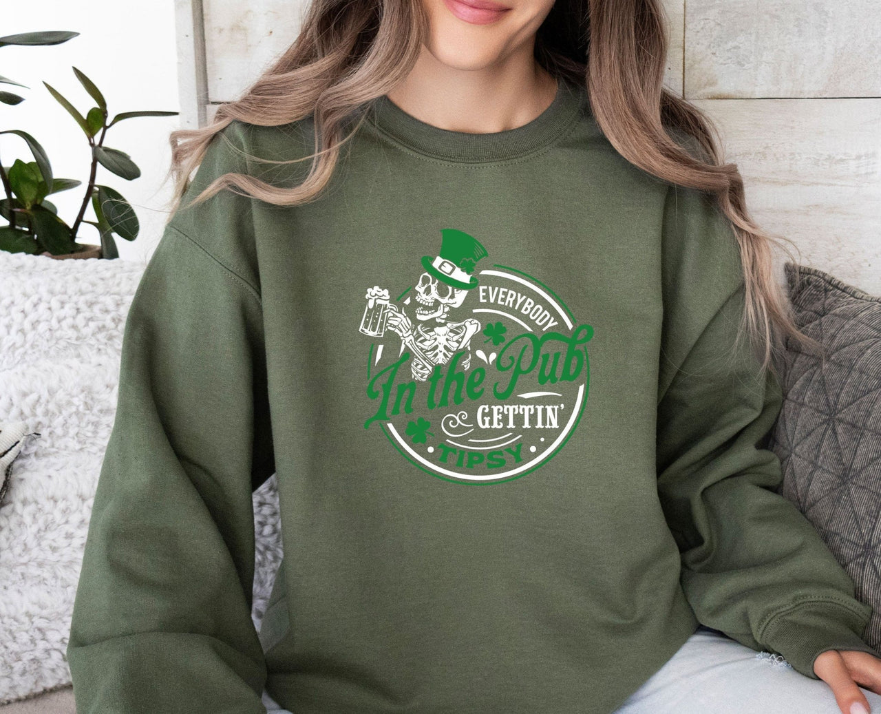 Drinking Sweatshirt - lismoreboutique - Sweatshirt - Drinking_Sweatshirt