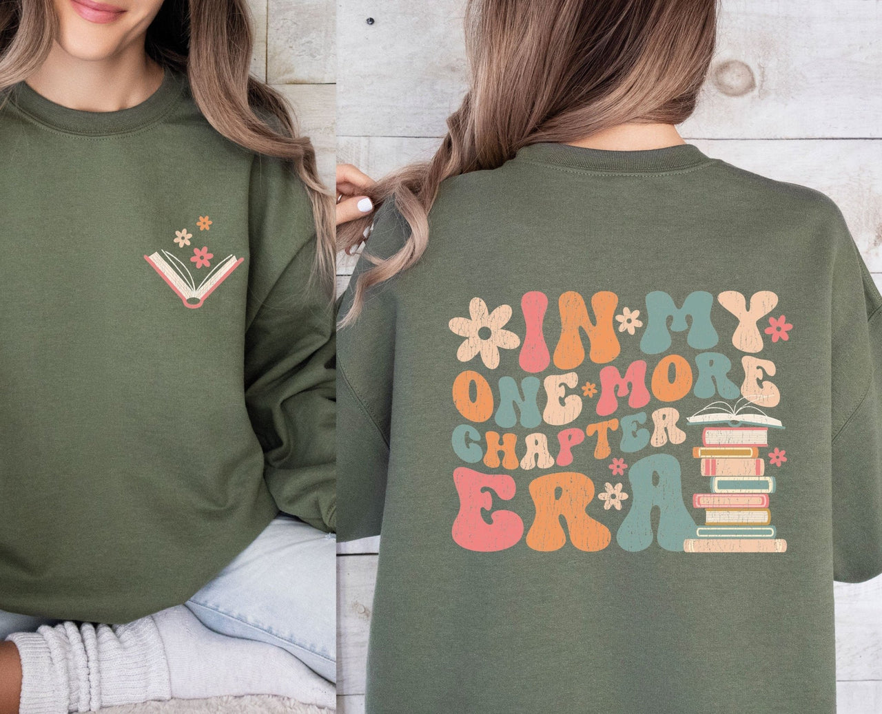 Bookworm Sweatshirt - lismoreboutique - Sweatshirt - Book_Clup_Gift