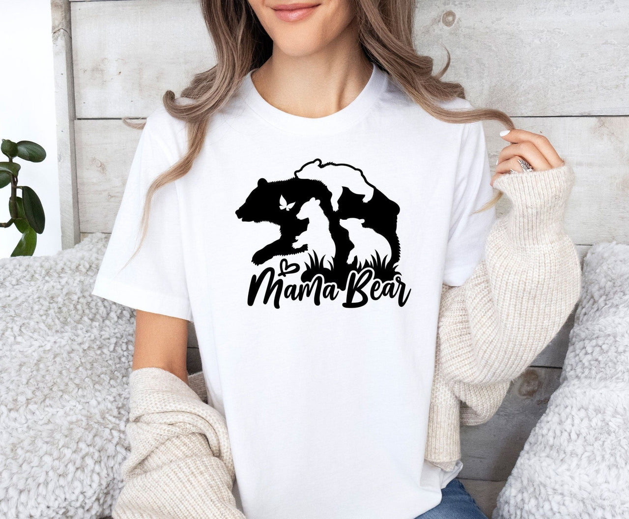 Mama Bear Shirt - lismoreboutique - Unisex T-Shirt - cute_mama_tshirt