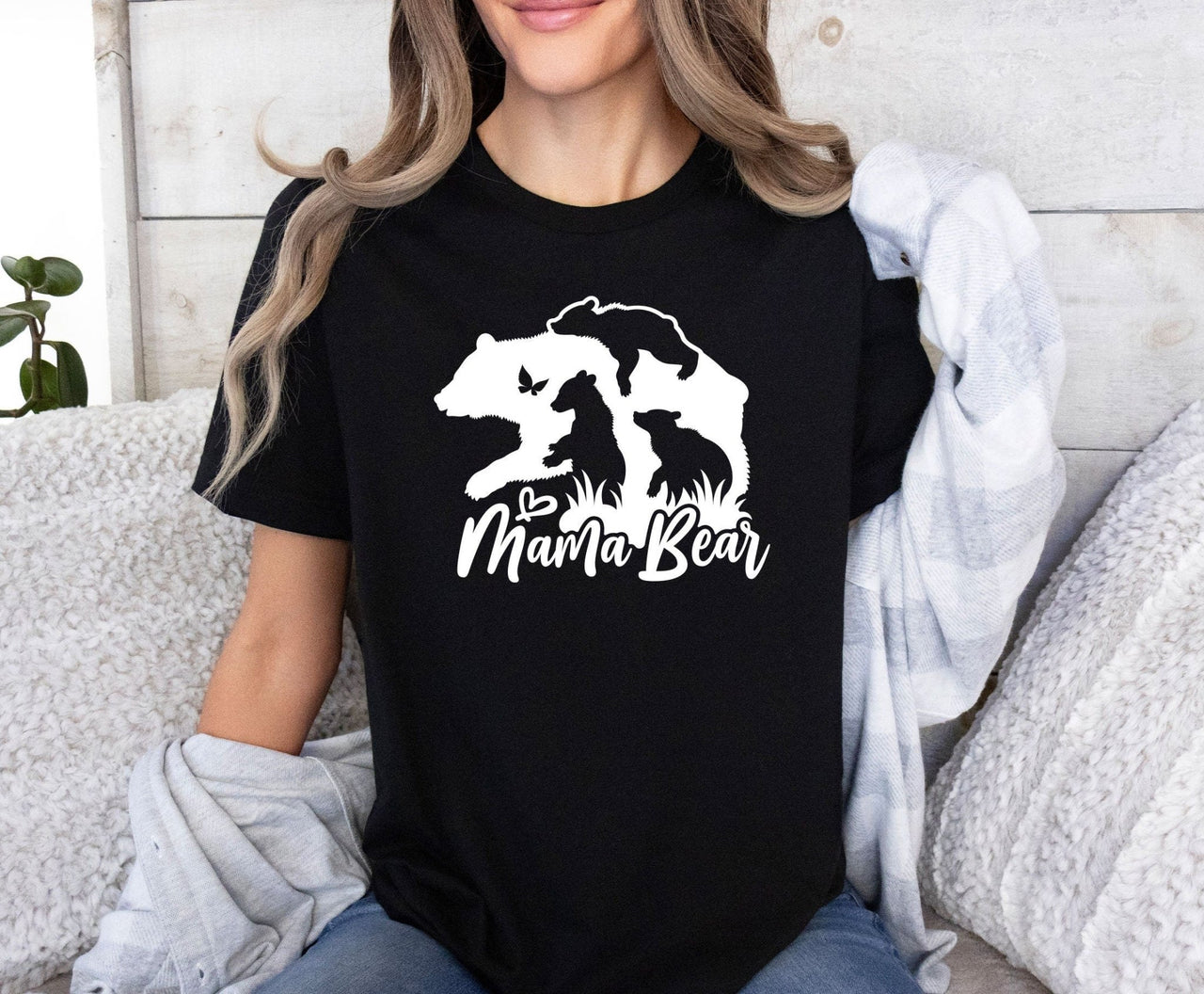 Mama Bear Shirt - lismoreboutique - Unisex T-Shirt - cute_mama_tshirt