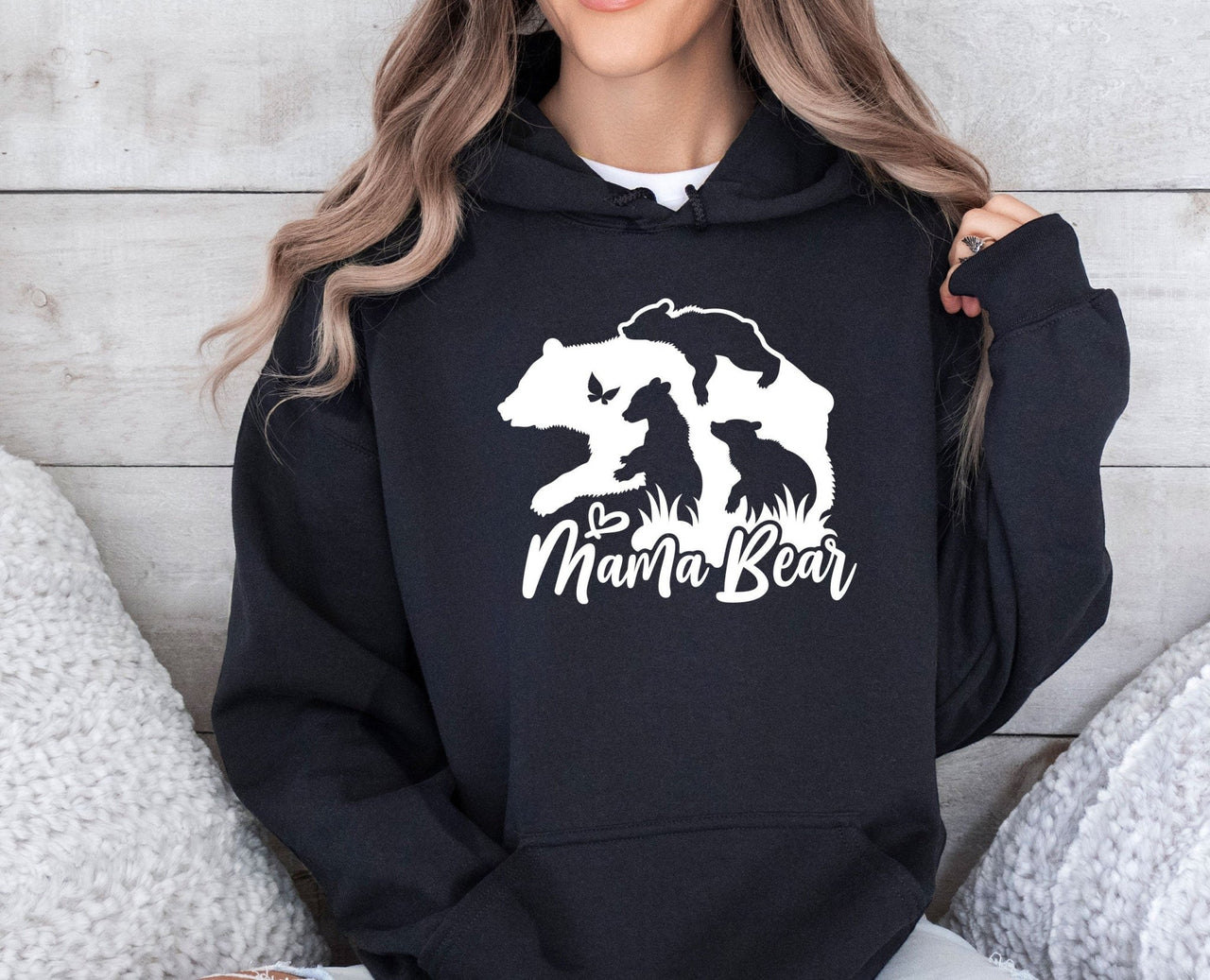 Mama Bear Hoodie - lismoreboutique - Hoodie - cute_mama_hoodie