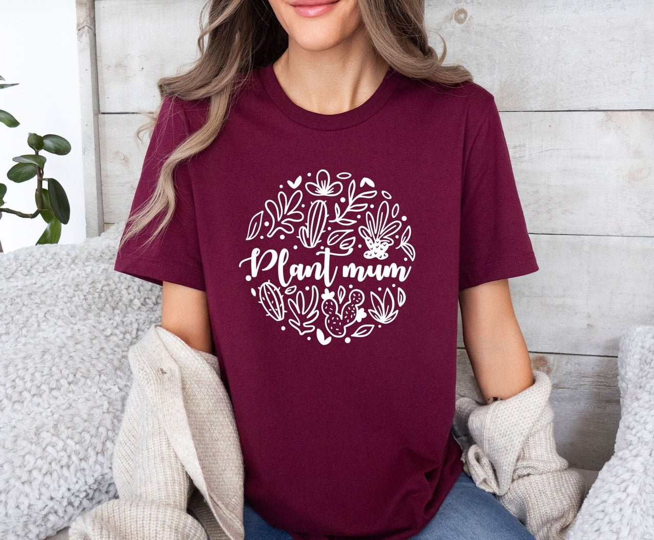 Plant Mum Shirt - lismoreboutique - Unisex T-Shirt - crazy_plant_shirt