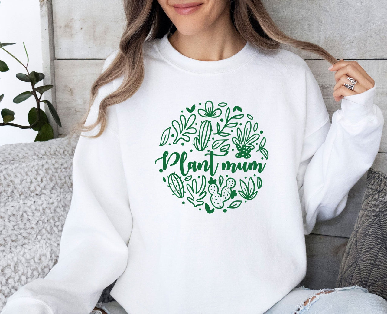 Plant Mum Sweatshirt - lismoreboutique - Sweatshirt - crazy_plant_lady