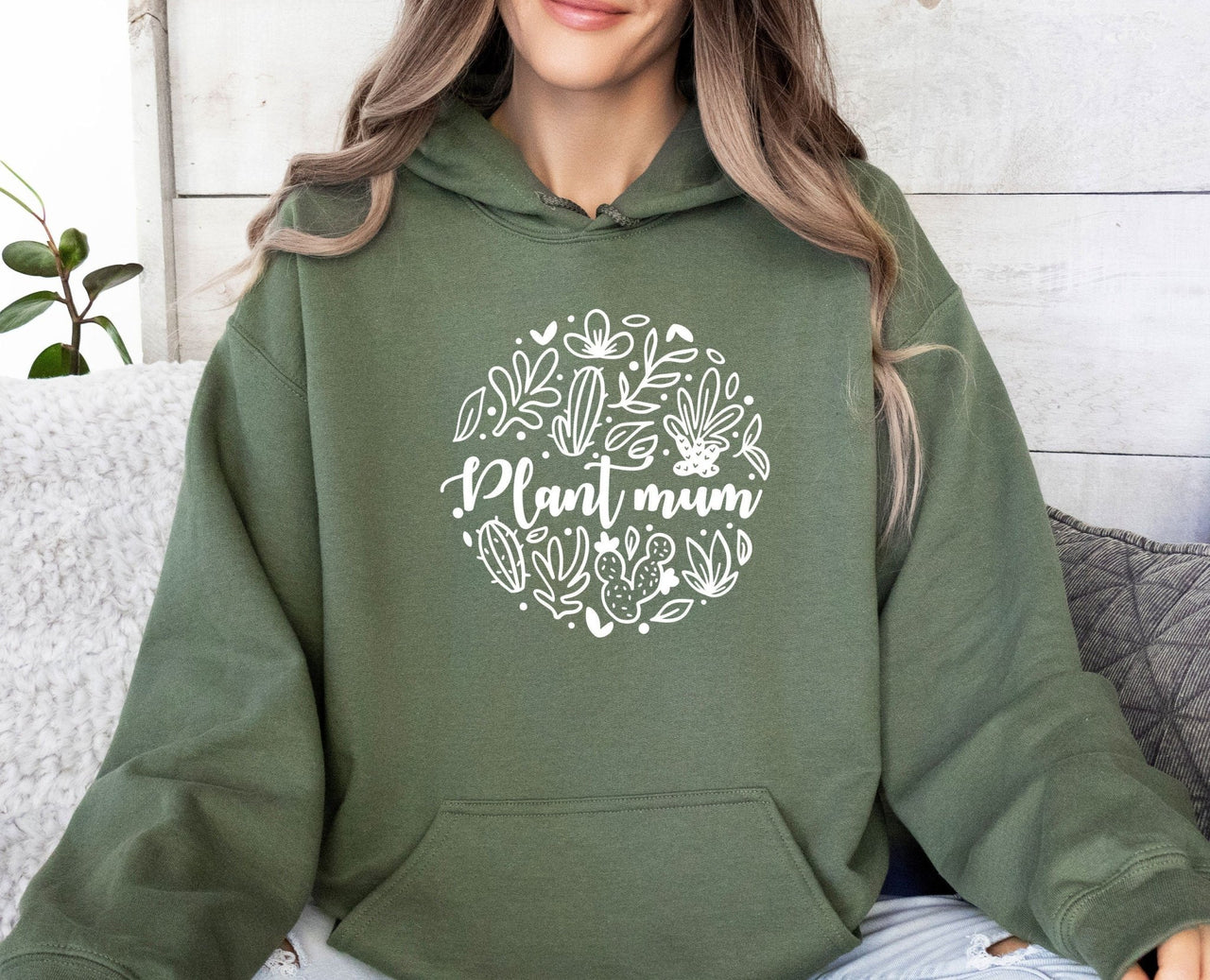 Plant Mum Hoodie - lismoreboutique - Hoodie - crazy_plant_lady