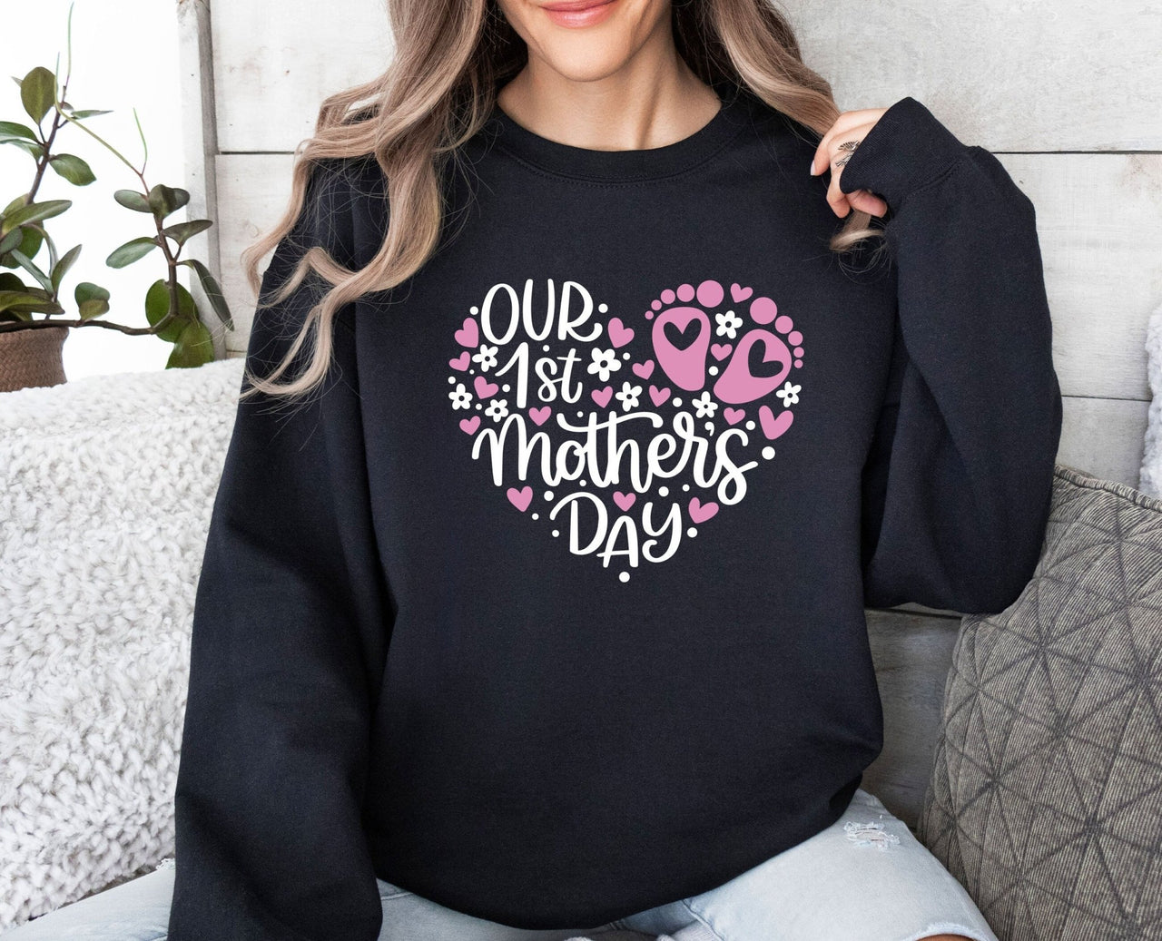 New Mum Sweatshirt - lismoreboutique - Sweatshirt - cute_mother_jumper