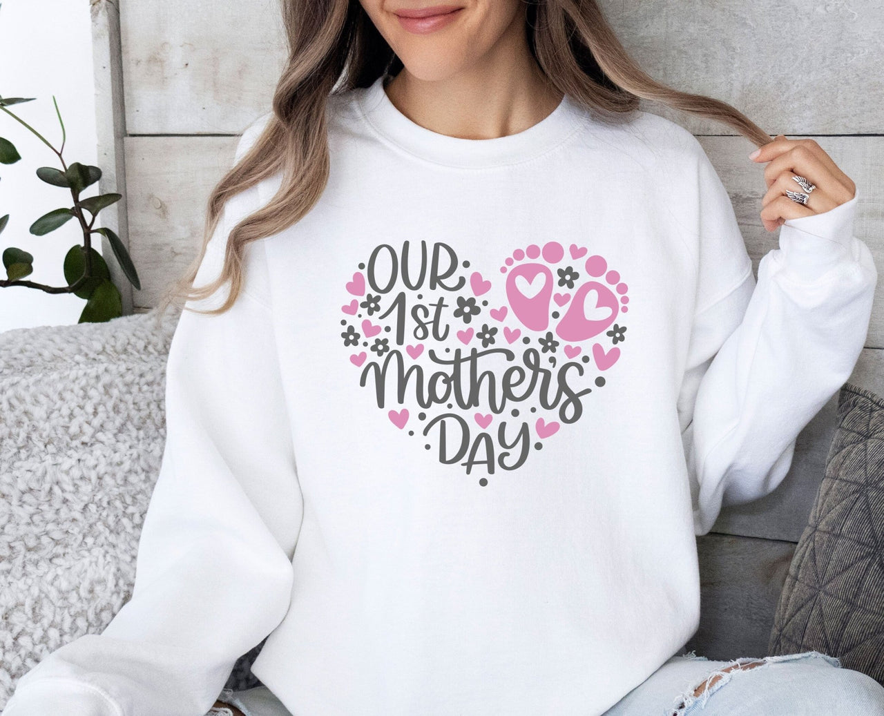 New Mum Sweatshirt - lismoreboutique - Sweatshirt - cute_mother_jumper