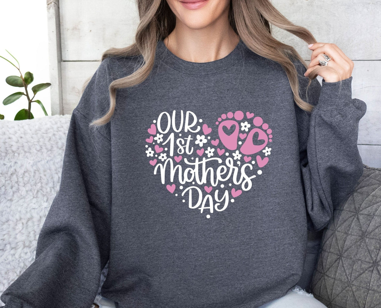 New Mum Sweatshirt - lismoreboutique - Sweatshirt - cute_mother_jumper