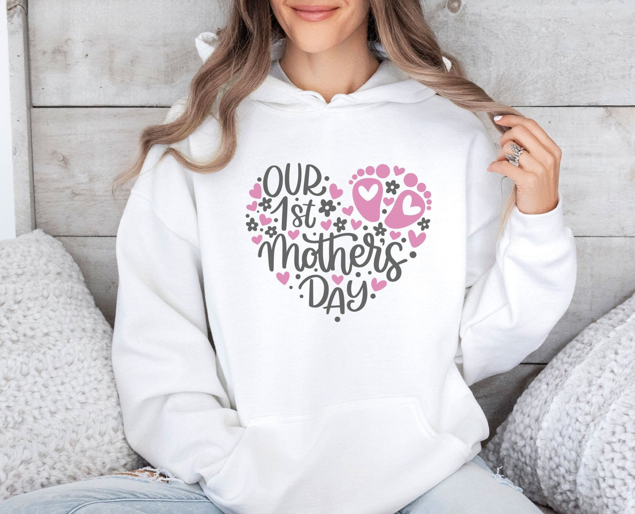 New Mum Hoodie - lismoreboutique - Hoodie - cute_mother_hoodie