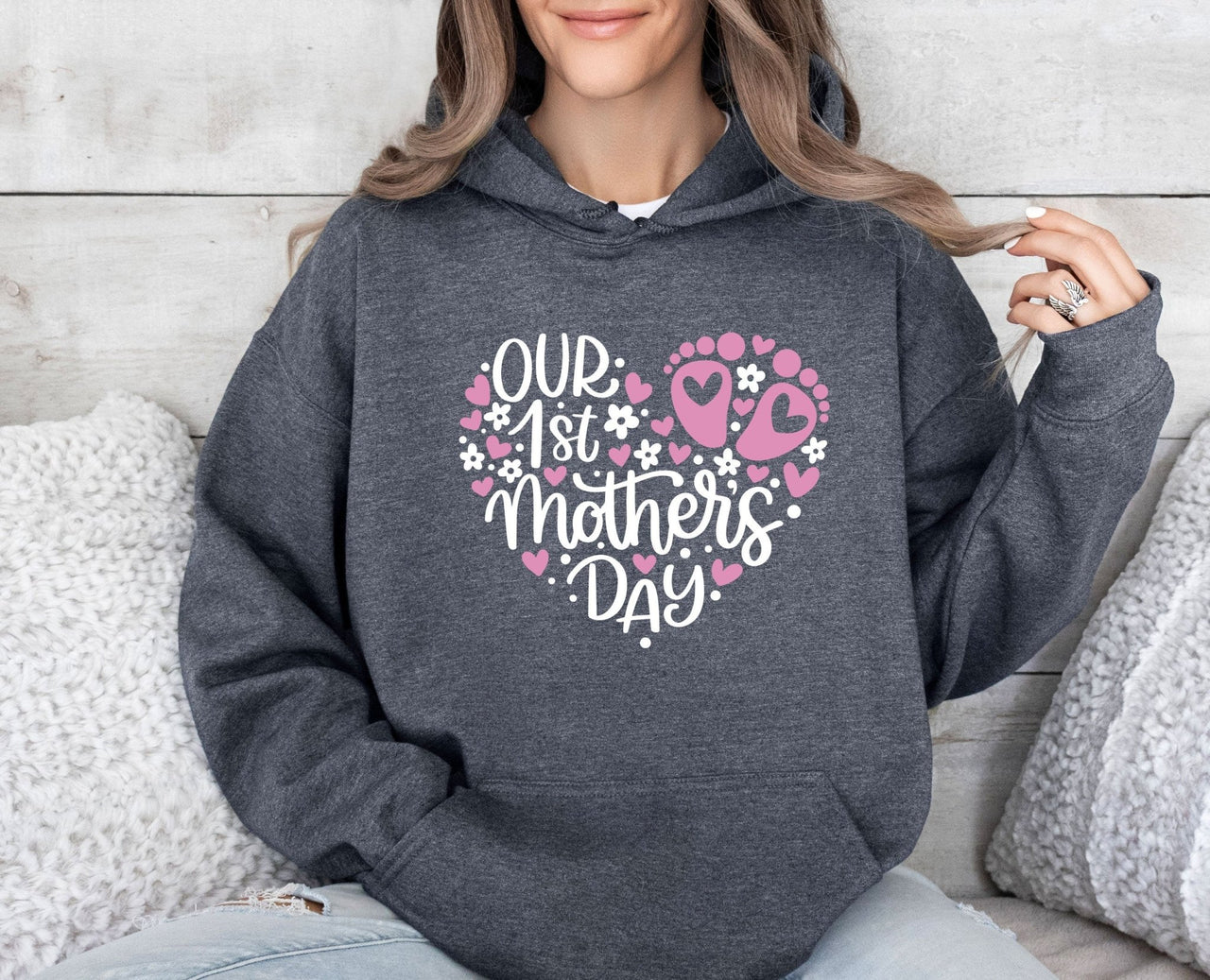 New Mum Hoodie - lismoreboutique - Hoodie - cute_mother_hoodie