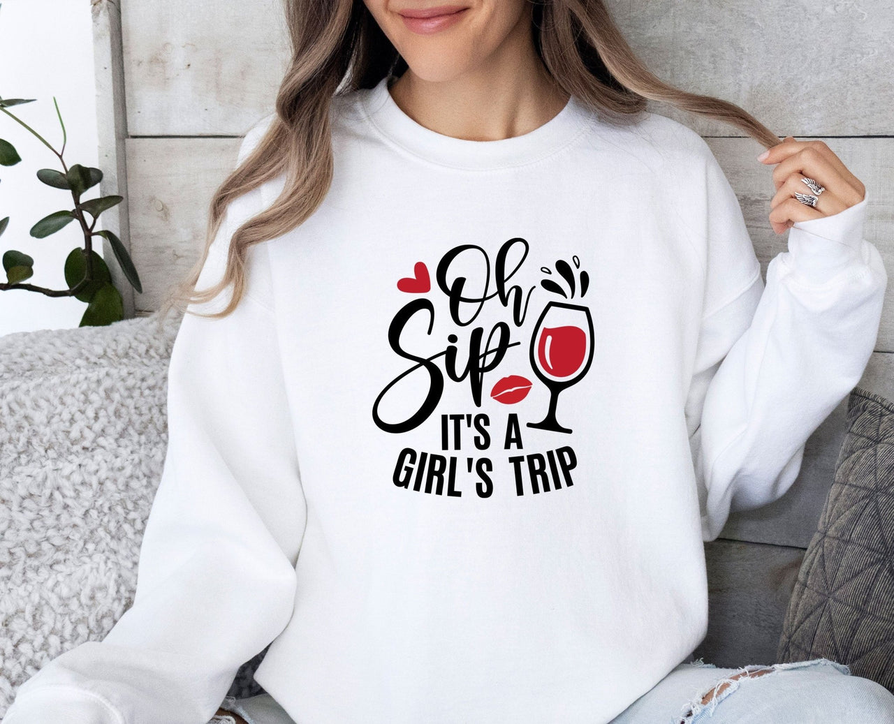 Girls Trip Sweatshirt - lismoreboutique - Sweatshirt - Best_Friends_Trip