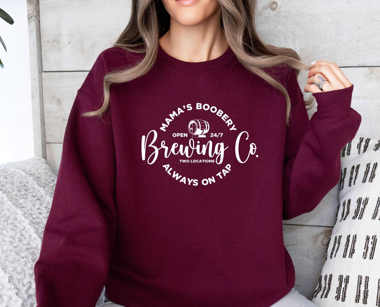 Breastfeeding Sweatshirt - lismoreboutique - Sweatshirt - Breastfeeding_Gift