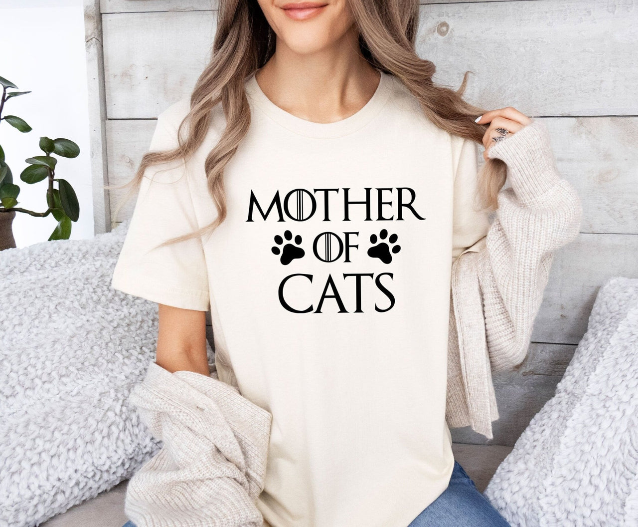 Mother Of Cats Shirt - lismoreboutique - Unisex T-Shirt - Cat_Lovers_Gift