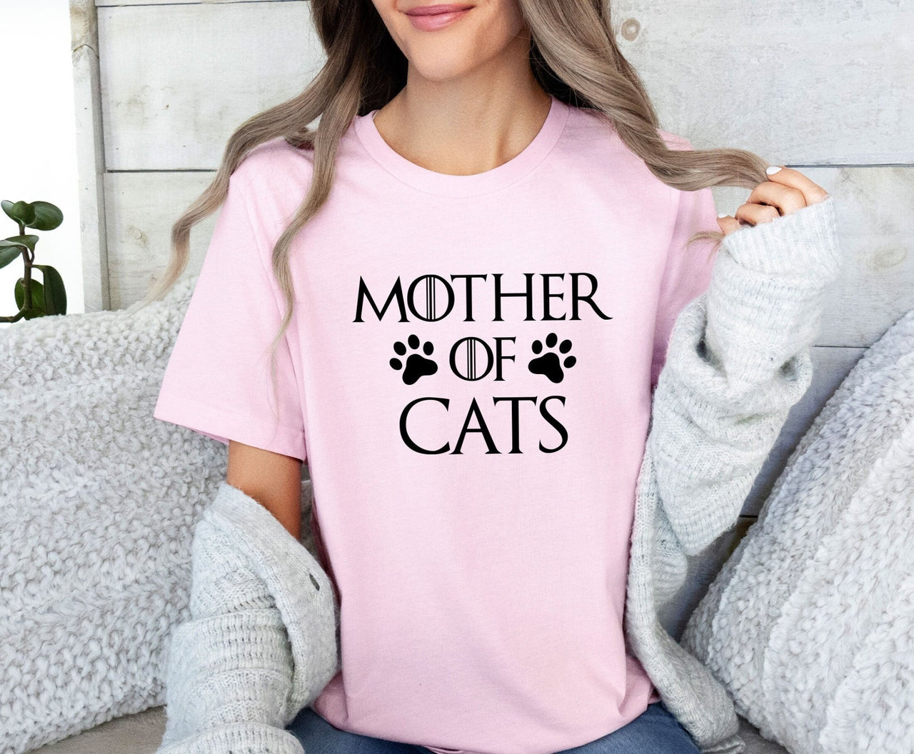 Mother Of Cats Shirt - lismoreboutique - Unisex T-Shirt - Cat_Lovers_Gift