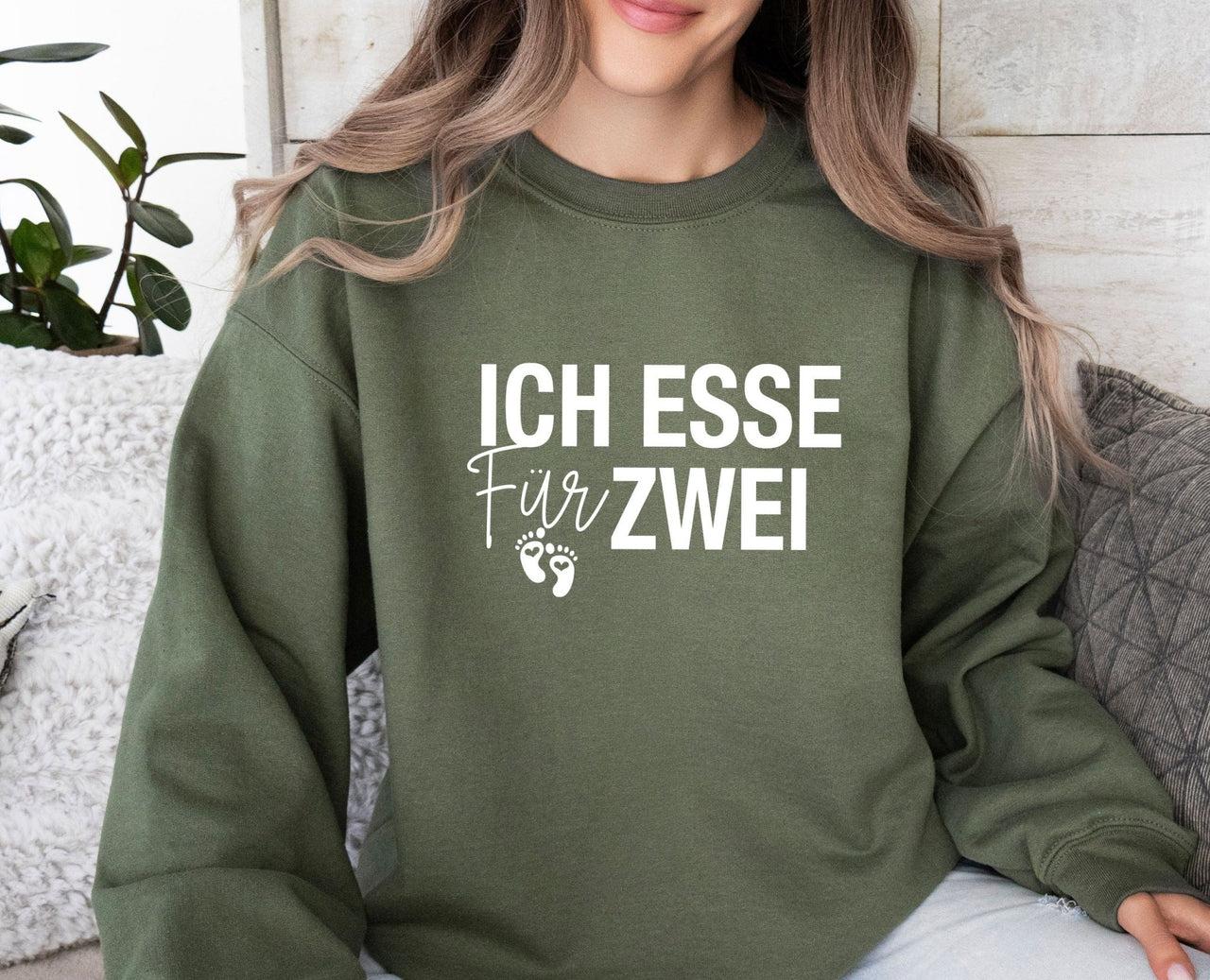 Schwangerschaft Sweatshirt - lismoreboutique - Sweatshirt - Baby - Ankündigung