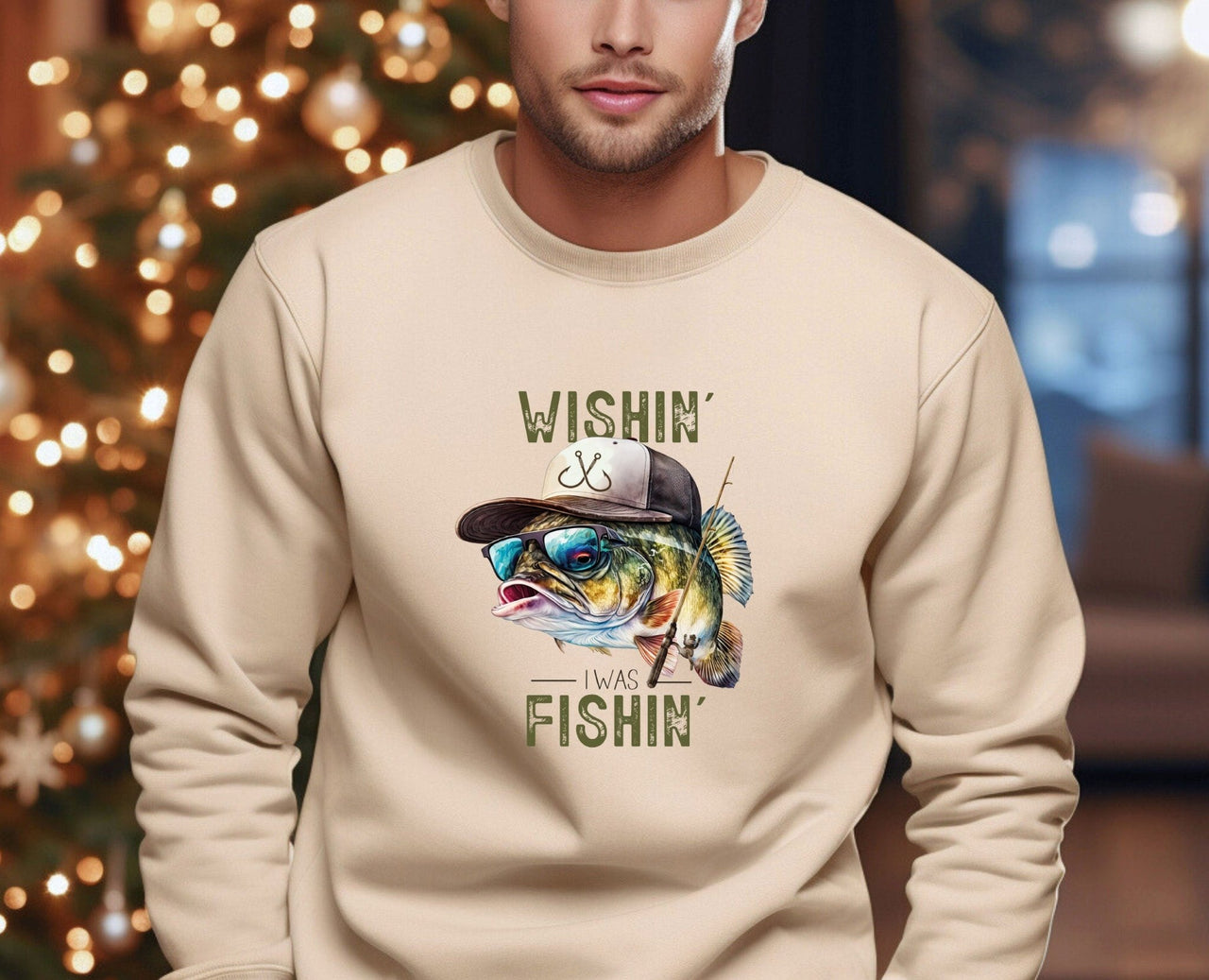 Fishing Sweatshirt - lismoreboutique - Sweatshirt - Cute_Dad_Sweater