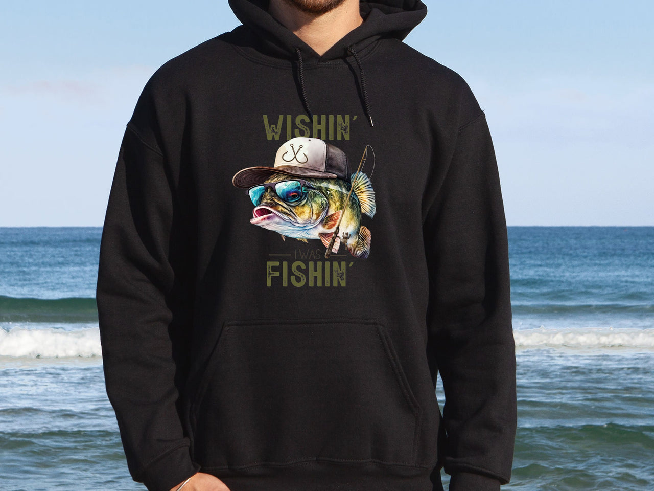 Fishing Dad Hoodie - lismoreboutique - Hoodie - Dad_Birthday_Gift