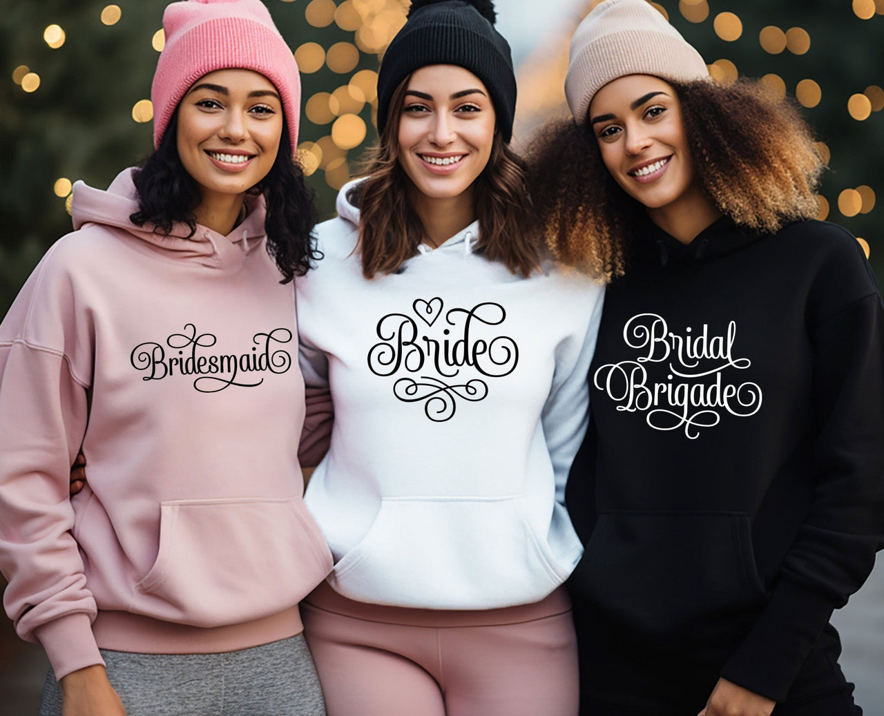 Bridal Party Hoodie - lismoreboutique - Hoodie - Bachelorette_Hoodie