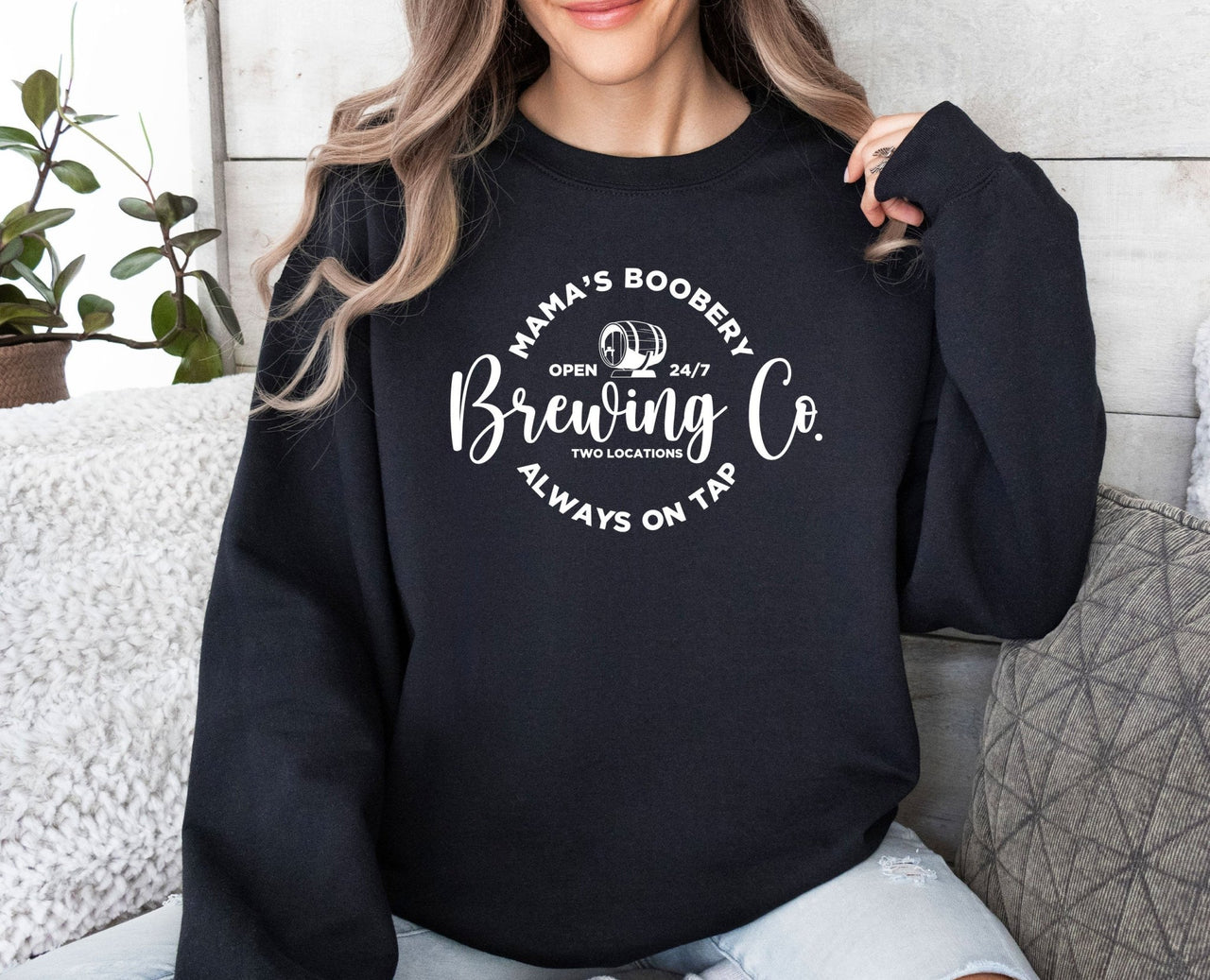 Breastfeeding Sweatshirt - lismoreboutique - Sweatshirt - Breastfeeding_Gift