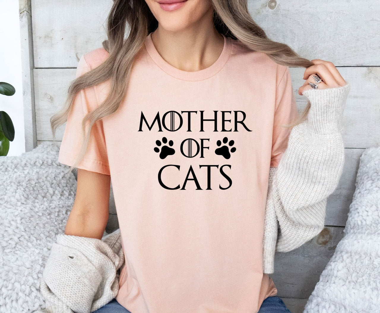 Mother Of Cats Shirt - lismoreboutique - Unisex T-Shirt - Cat_Lovers_Gift