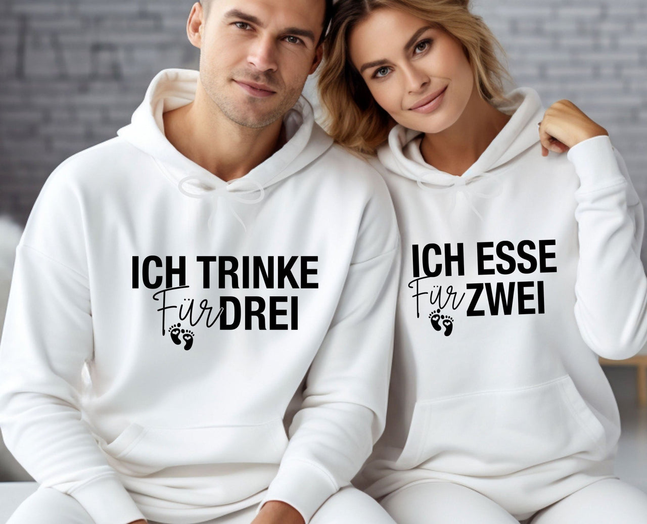 Schwangerschaft Pullover - lismoreboutique - Hoodie - Baby_verkünden