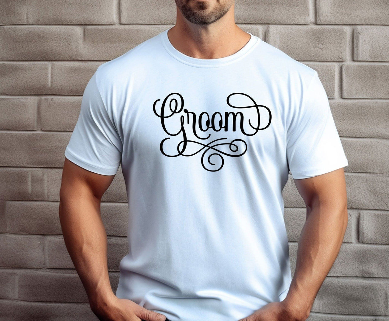 Groom T-shirt - lismoreboutique - Unisex T-Shirt - Bachelor_Party_shirt