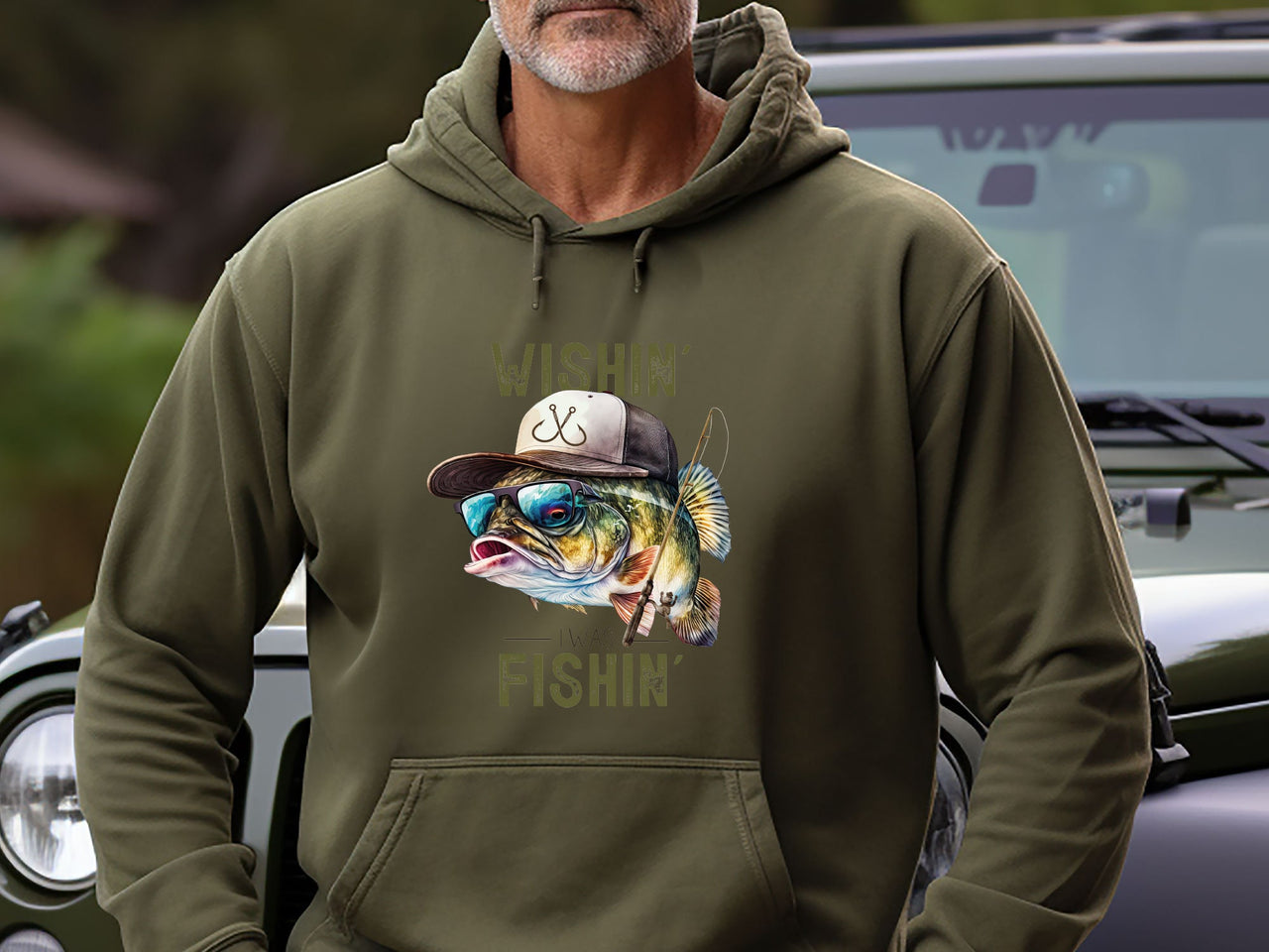 Fishing Dad Hoodie - lismoreboutique - Hoodie - Dad_Birthday_Gift