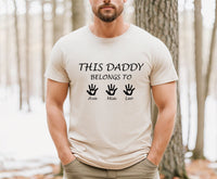 Thumbnail for Daddy Belongs Shirt - lismoreboutique - Unisex T-Shirt - Custom_Dad_Shirt