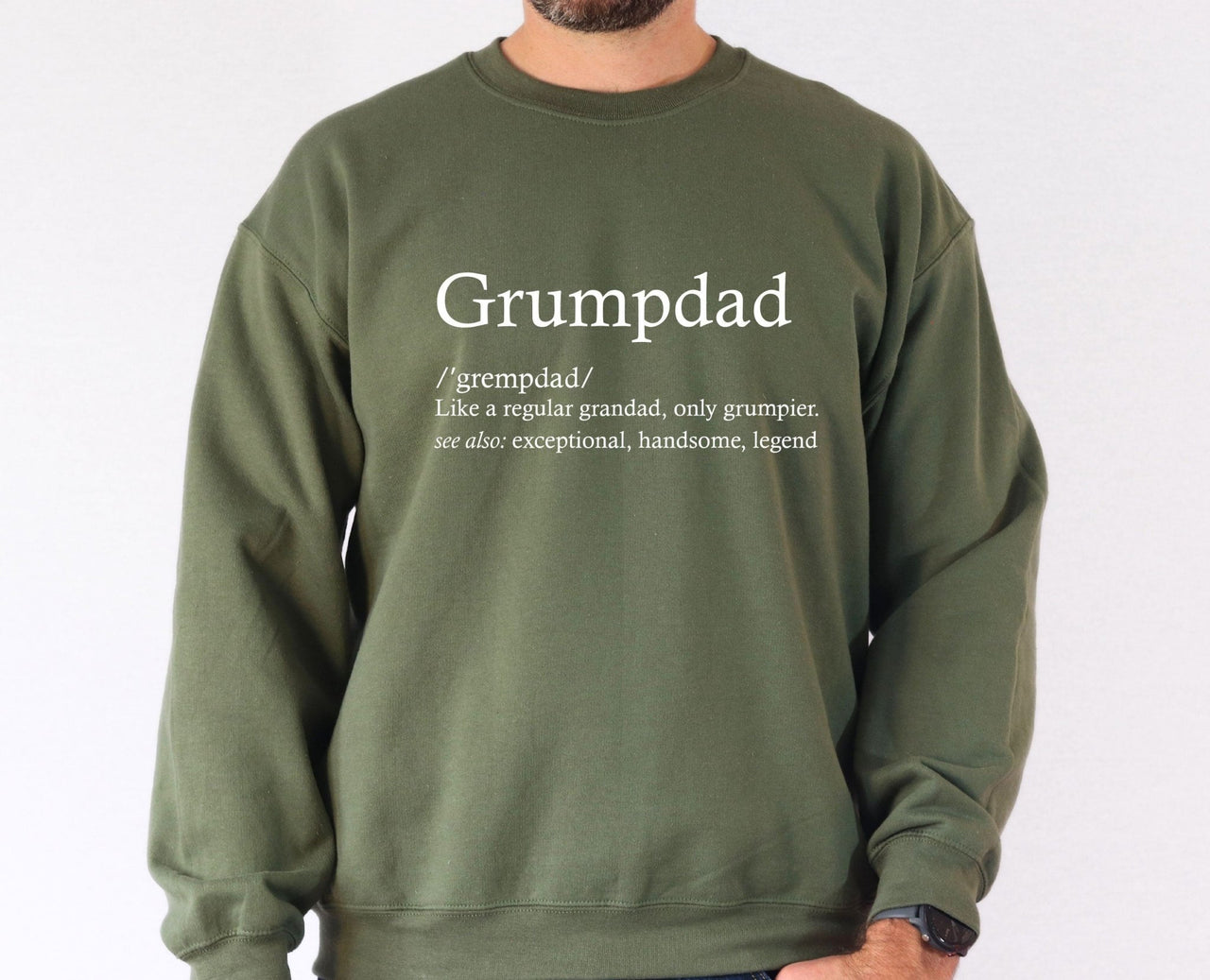 Grandad Sweatshirt - lismoreboutique - Sweatshirt - cute_grandad_jumper