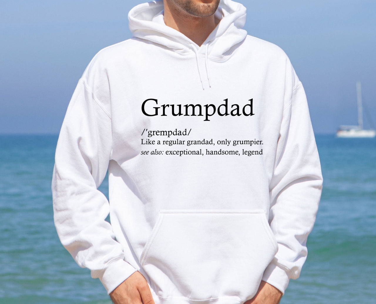 Grandad Hoodie - lismoreboutique - Hoodie - Cute_Grandad_Jumper