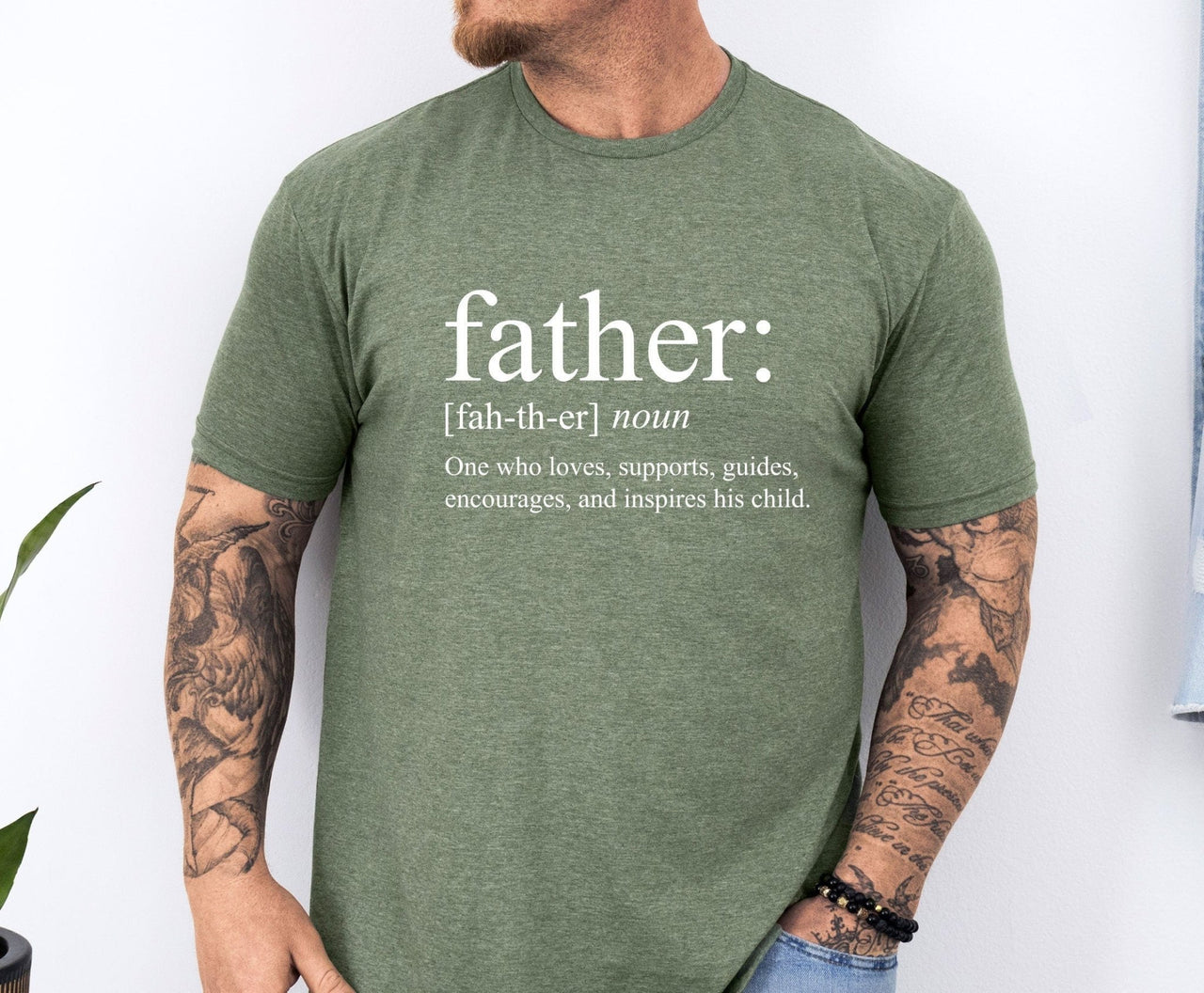 Father Definition Shirt - lismoreboutique - Unisex T-Shirt - Dad_Definition