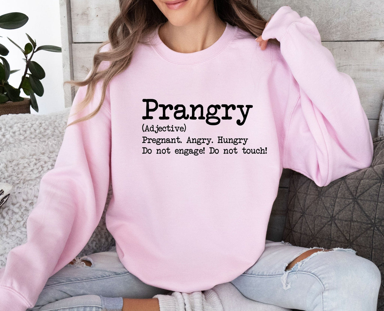 Prangry Sweatshirt - lismoreboutique - Sweatshirt - mama_to_be_gift