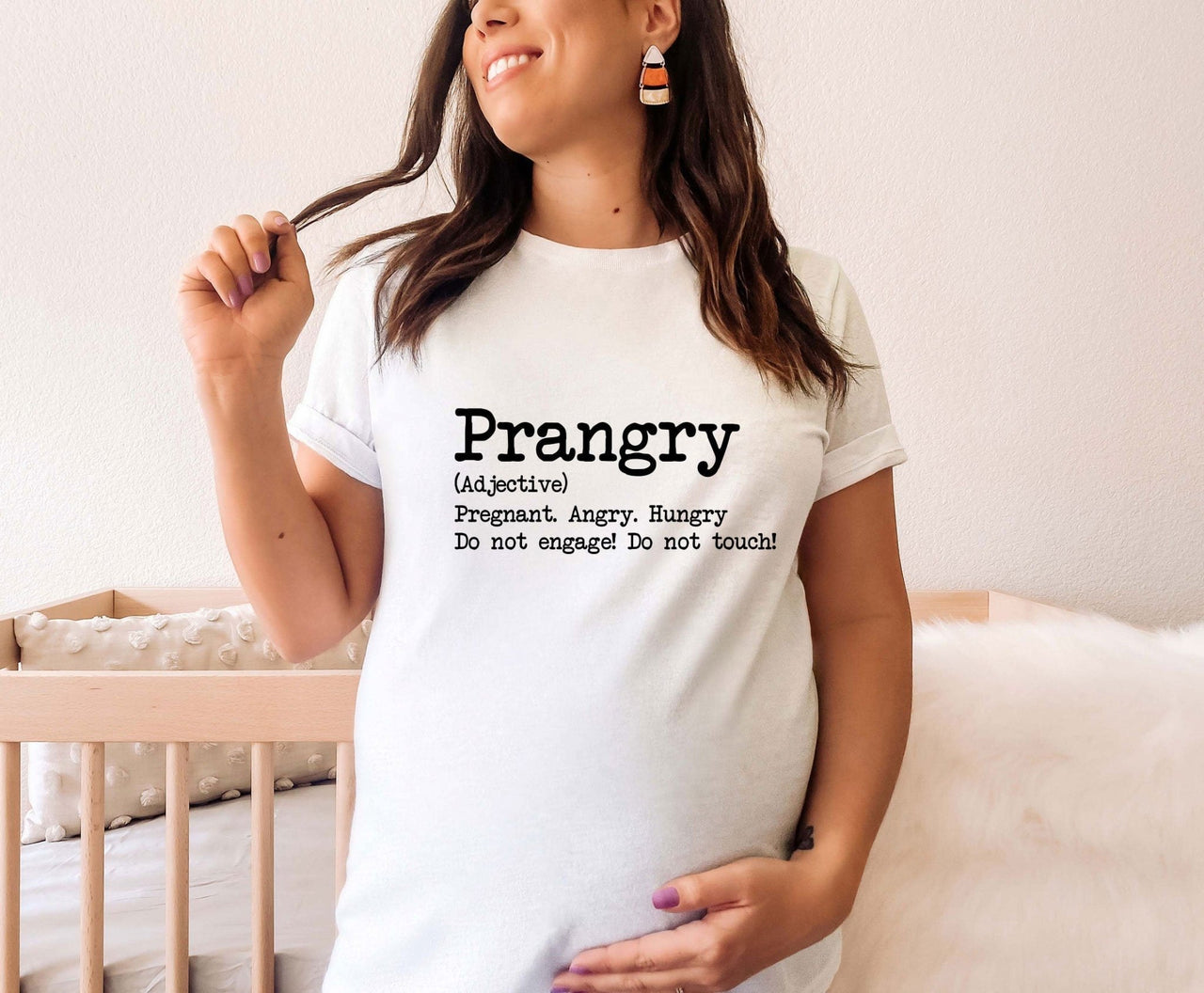 Prangry Tshirt - lismoreboutique - Unisex T-Shirt - Baby_Announcement