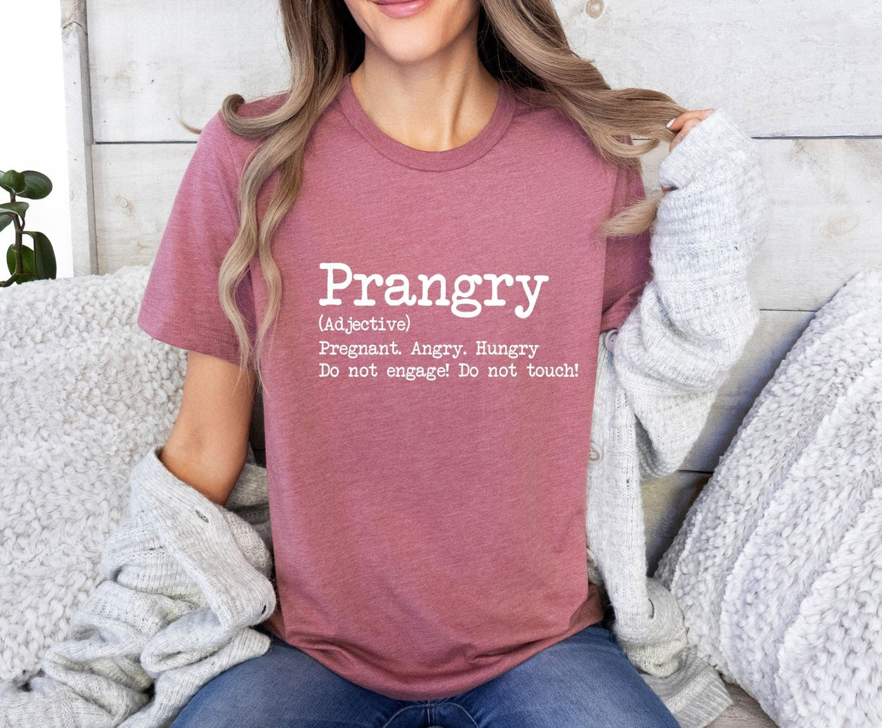 Prangry Tshirt - lismoreboutique - Unisex T-Shirt - Baby_Announcement