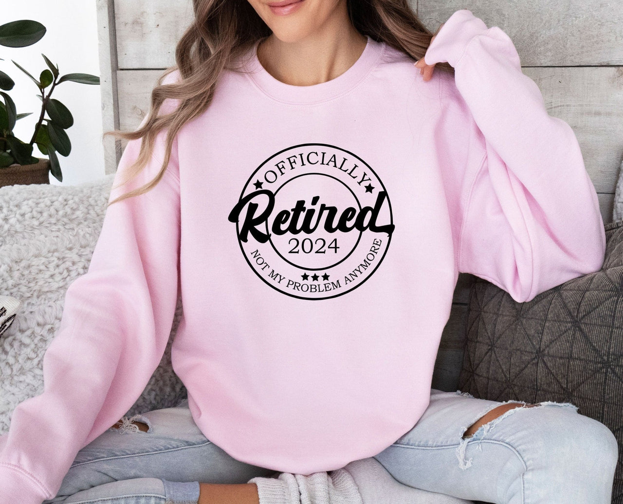 Retirement Gift - lismoreboutique - Sweatshirt - Custom_Retired