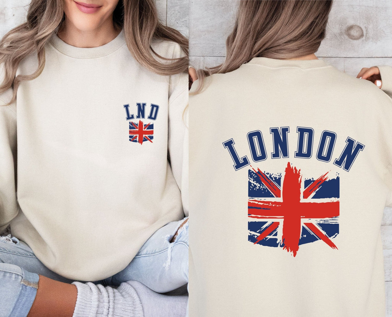 Uk Flag Sweatshirt - lismoreboutique - Sweatshirt - british_flag_jumper