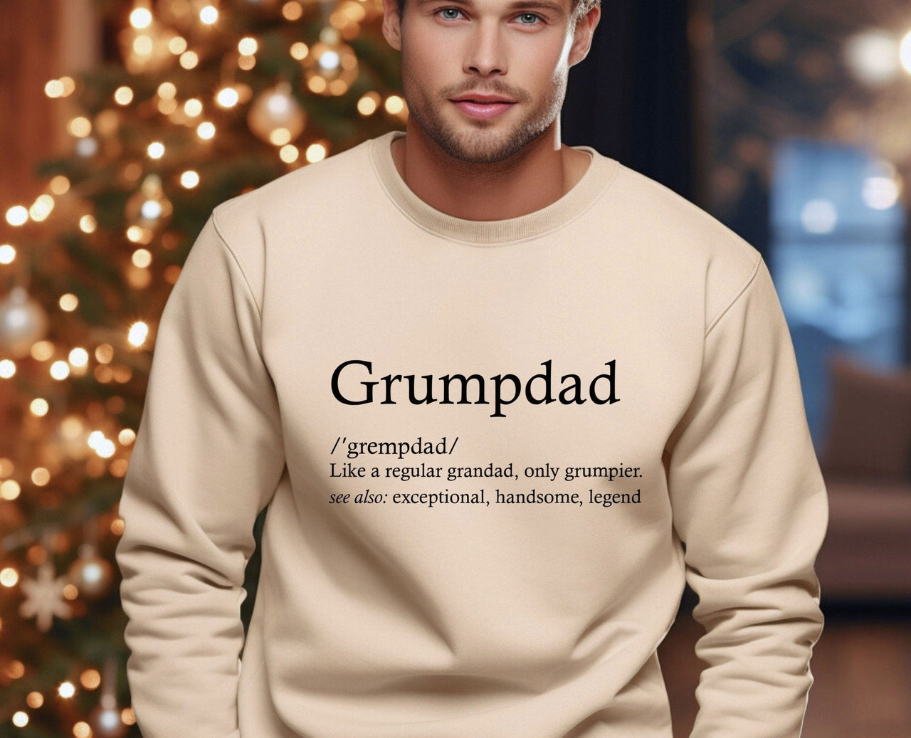 Grandad Sweatshirt - lismoreboutique - Sweatshirt - cute_grandad_jumper