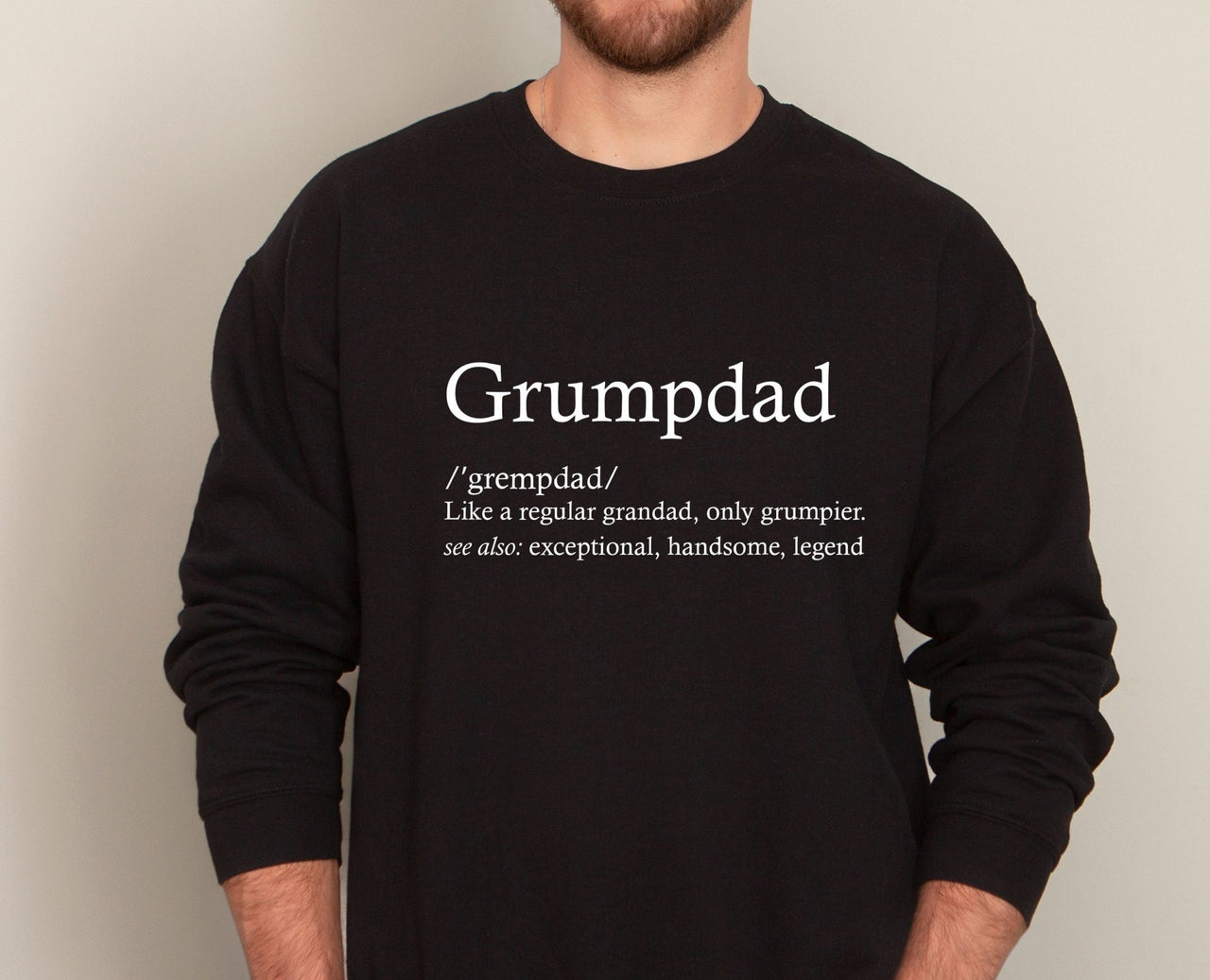 Grandad Sweatshirt - lismoreboutique - Sweatshirt - cute_grandad_jumper