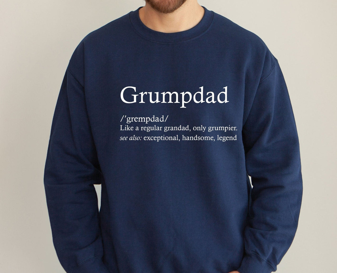 Grandad Sweatshirt - lismoreboutique - Sweatshirt - cute_grandad_jumper