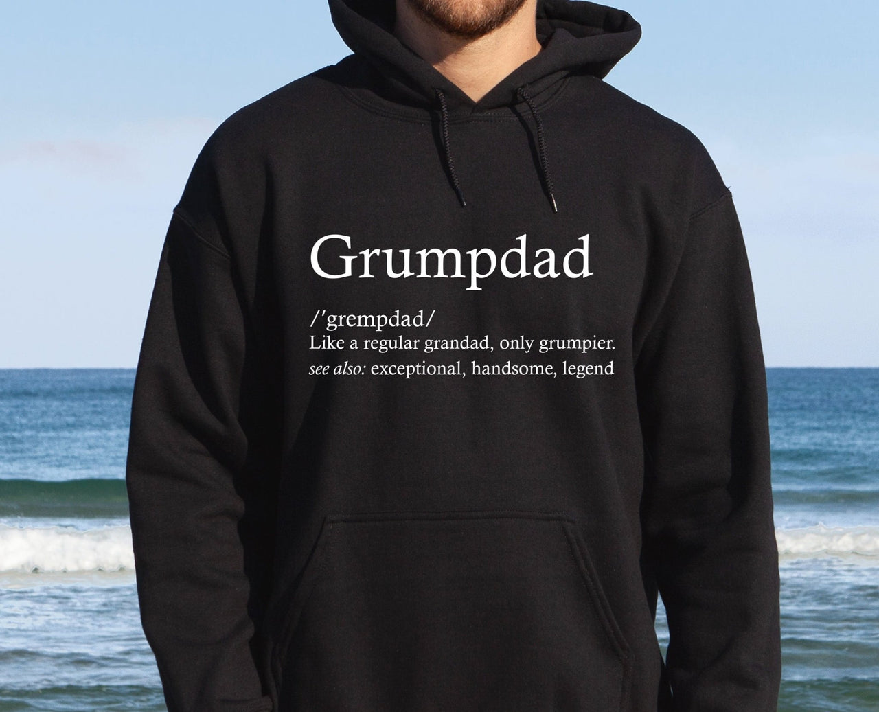 Grandad Hoodie - lismoreboutique - Hoodie - Cute_Grandad_Jumper