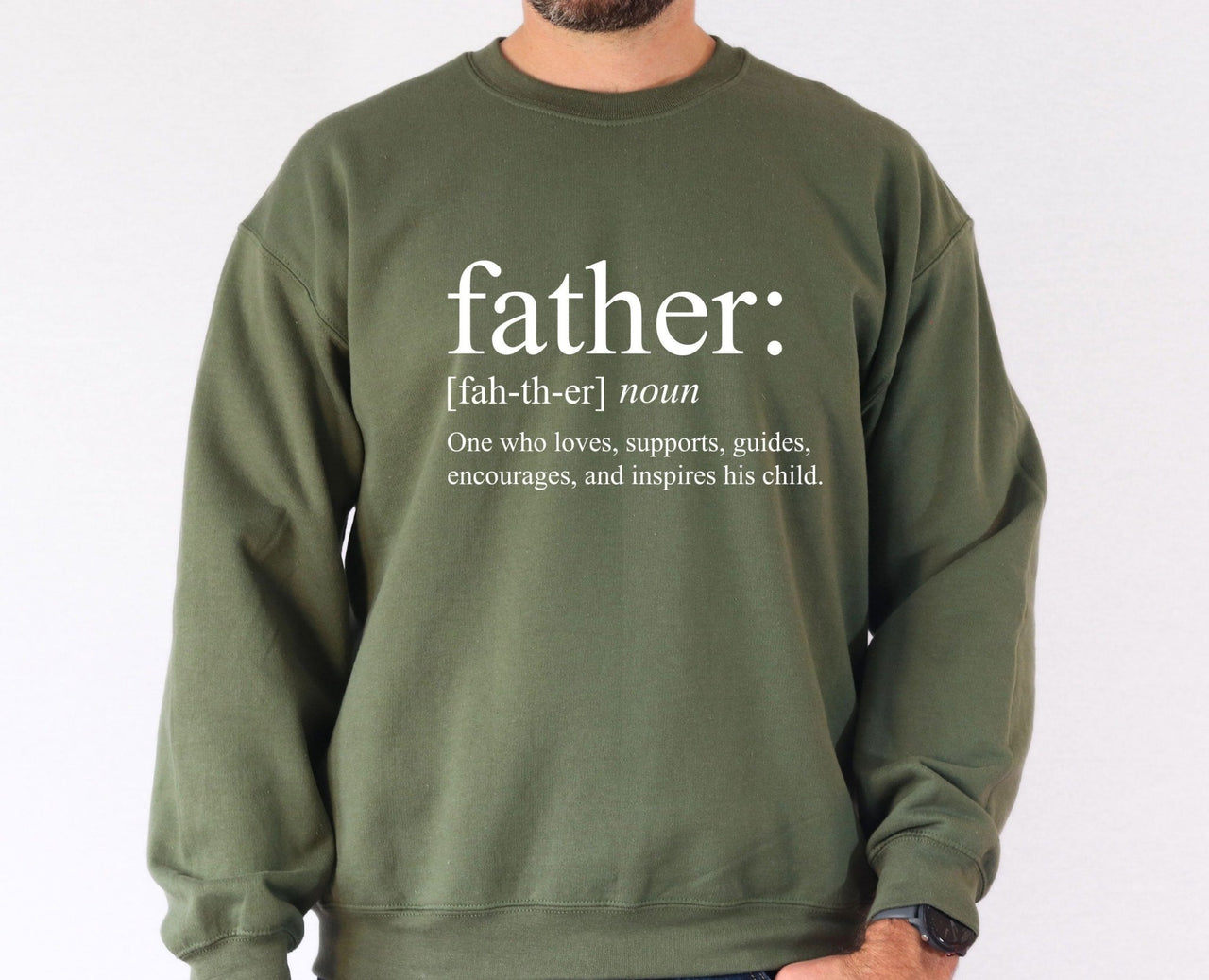 Father Sweatshirt - lismoreboutique - Sweatshirt - cute_father_jumper